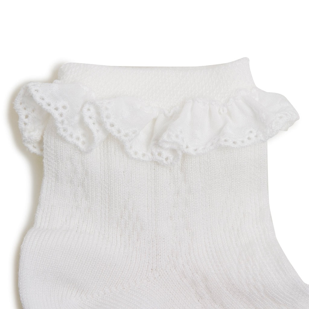 Collégien Marie-Antoinette Socks White